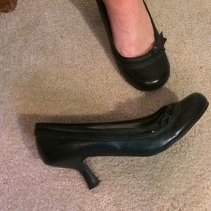 Retro kitty kitty kitten heels, sz9, vintage 90s